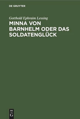 Abbildung von Lessing | Minna von Barnhelm oder das Soldatenglück | 6. Auflage | 1838 | beck-shop.de