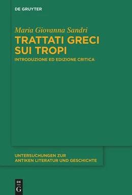 Abbildung von Sandri | Trattati greci sui tropi | 1. Auflage | 2023 | 150 | beck-shop.de