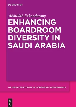 Abbildung von Eskandarany | Enhancing Boardroom Diversity in Saudi Arabia | 1. Auflage | 2023 | 4 | beck-shop.de