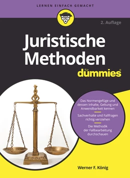 Abbildung von König | Juristische Methoden für Dummies | 2. Auflage | 2023 | beck-shop.de