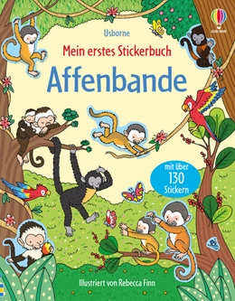 Abbildung von Greenwell / Brooks | Mein erstes Stickerbuch: Affenbande | 1. Auflage | 2023 | beck-shop.de