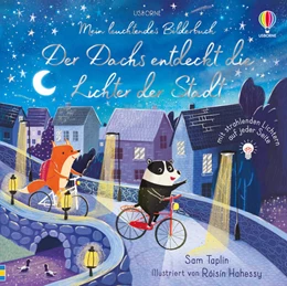 Abbildung von Taplin | Mein leuchtendes Bilderbuch: Der Dachs entdeckt die Lichter der Stadt | 1. Auflage | 2023 | beck-shop.de