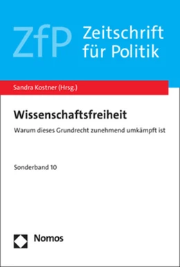 Abbildung von Kostner | Wissenschaftsfreiheit | 1. Auflage | 2022 | 10 | beck-shop.de