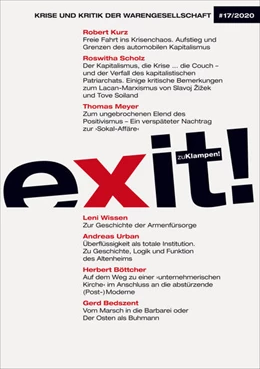 Abbildung von Verein für kritische Gesellschaftswissenschaften e. V. | exit! Krise und Kritik der Warengesellschaft | 1. Auflage | 2022 | beck-shop.de