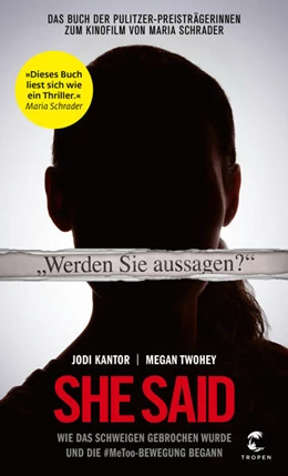 Abbildung von Kantor / Twohey | She Said | 1. Auflage | 2022 | beck-shop.de