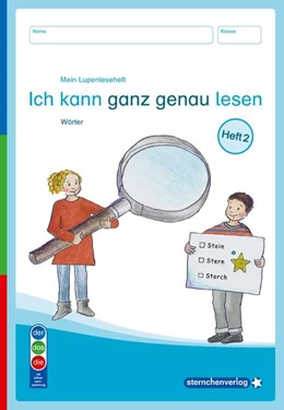 Abbildung von Langhans | Mein Lupenleseheft 2 - Ich kann ganz genau lesen - DaZ | 1. Auflage | 2022 | beck-shop.de