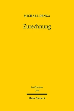 Abbildung von Denga | Zurechnung | 1. Auflage | 2022 | beck-shop.de