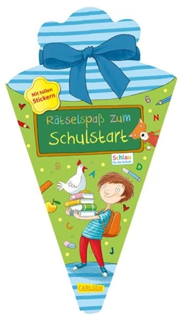 Abbildung von Fuchs | Schlau für die Schule: Rätselspaß zum Schulstart mit Stickern (Schultüte 2023 blau) | 1. Auflage | 2023 | beck-shop.de