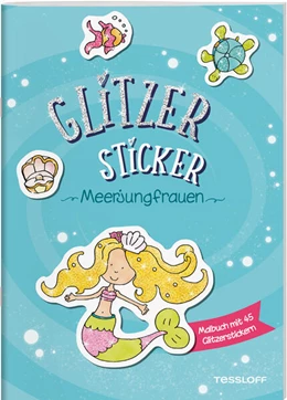 Abbildung von Glitzer-Sticker Malbuch. Meerjungfrauen | 1. Auflage | 2023 | beck-shop.de