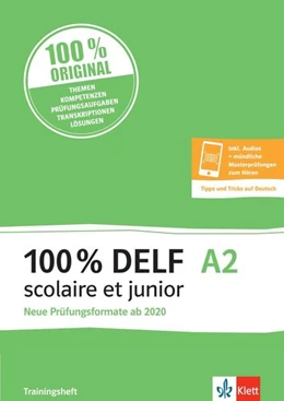 Abbildung von 100% DELF A2 scolaire et junior | 1. Auflage | 2023 | beck-shop.de