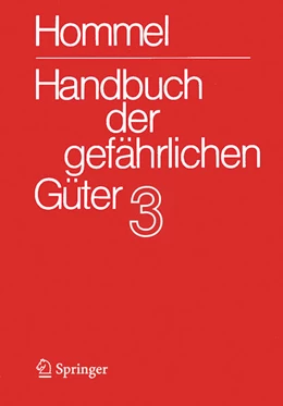 Abbildung von Holzhäuser | Handbuch der gefährlichen Güter. Band 3: Merkblätter 803-1205 | 6. Auflage | 2022 | beck-shop.de