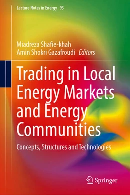 Abbildung von Shafie-Khah / Gazafroudi | Trading in Local Energy Markets and Energy Communities | 1. Auflage | 2023 | beck-shop.de