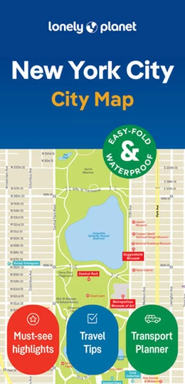 Abbildung von Planet | Lonely Planet New York City Map | 2. Auflage | 2024 | beck-shop.de