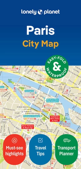 Abbildung von Planet | Lonely Planet Paris City Map | 2. Auflage | 2024 | beck-shop.de