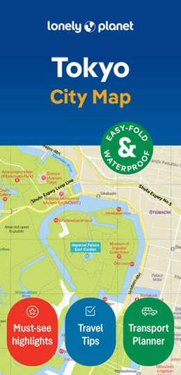 Abbildung von Planet | Lonely Planet Tokyo City Map | 2. Auflage | 2024 | beck-shop.de