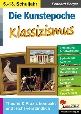 Abbildung von Berger | Die Kunstepoche KLASSIZISMUS | 1. Auflage | 2022 | beck-shop.de
