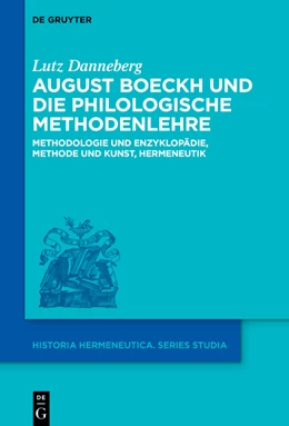 Abbildung von Danneberg | August Boeckh und die philologische Methodenlehre | 1. Auflage | 2026 | beck-shop.de