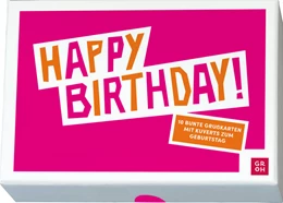 Abbildung von Groh Verlag | Happy Birthday! 10 bunte Grußkarten mit Kuverts zum Geburtstag | 1. Auflage | 2023 | beck-shop.de