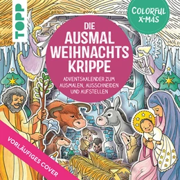 Abbildung von Schwab | Colorful Christmas - Die Ausmal-Weihnachtskrippe (Adventskalender) | 1. Auflage | 2023 | beck-shop.de