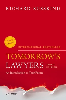 Abbildung von Susskind | Tomorrow's Lawyers | 3. Auflage | 2023 | beck-shop.de