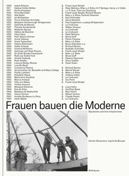 Abbildung von Bußmann / de Becque | Frauen bauen die Moderne | 1. Auflage | 2026 | beck-shop.de