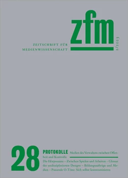 Abbildung von Zeitschrift für Medienwissenschaft 28 | 1. Auflage | 2023 | beck-shop.de