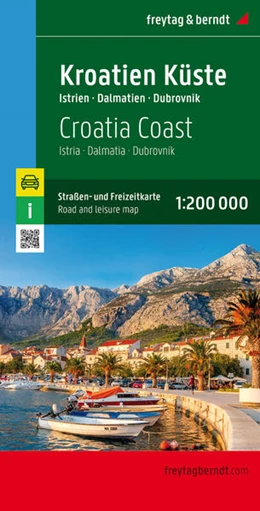 Abbildung von freytag & berndt | Kroatien Küste, Straßen- und Freizeitkarte 1:200.000, freytag & berndt | 1. Auflage | 2023 | beck-shop.de