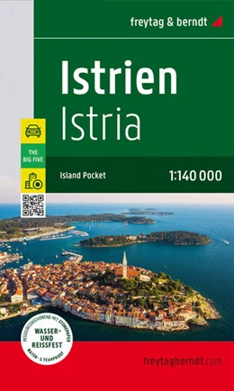 Abbildung von freytag & berndt | Istrien, Straßen- und Freizeitkarte 1:160.000, freytag & berndt | 1. Auflage | 2023 | beck-shop.de