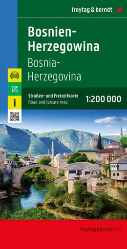 Abbildung von freytag & berndt | Bosnien-Herzegowina, Straßen- und Freizeitkarte 1:200.000, freytag & berndt | 1. Auflage | 2023 | beck-shop.de