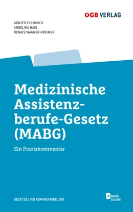 Abbildung von Flemmich / Hais | Medizinisches Assistenzberufe-Gesetz (MABG) | 1. Auflage | 2015 | 189 | beck-shop.de