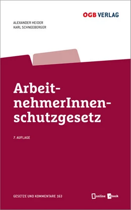 Abbildung von Heider / Schneeberger | ArbeitnehmerInnenschutzgesetz | 1. Auflage | 2017 | 163 | beck-shop.de