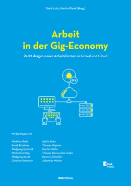 Abbildung von Lutz / Gruber | Arbeit in der Gig-Economy | 1. Auflage | 2017 | beck-shop.de