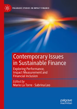 Abbildung von La Torre / Leo | Contemporary Issues in Sustainable Finance | 1. Auflage | 2023 | beck-shop.de