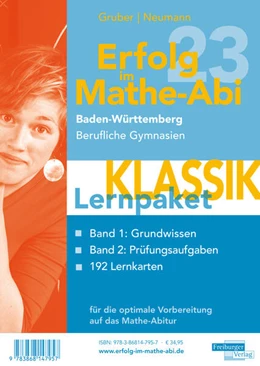 Abbildung von Gruber / Neumann | Erfolg im Mathe-Abi 2023 Lernpaket 'Klassik' Baden-Württemberg Berufliche Gymnasie | 2. Auflage | 2022 | beck-shop.de