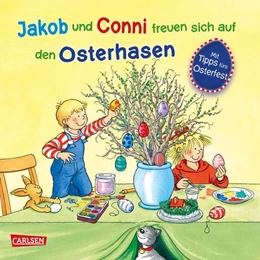 Abbildung von Grimm | Jakob und Conni freuen sich auf den Osterhasen | 1. Auflage | 2023 | beck-shop.de