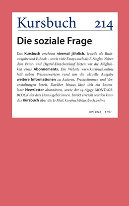 Abbildung von Nassehi / Felixberger | Kursbuch 214 | 1. Auflage | 2023 | beck-shop.de