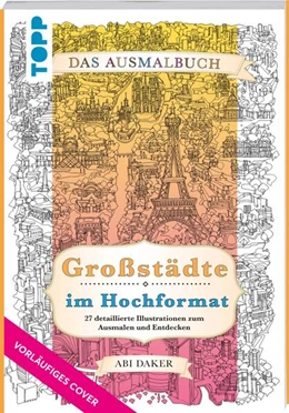 Abbildung von Daker | Städte im Hochformat - das Ausmalbuch | 2. Auflage | 2023 | beck-shop.de