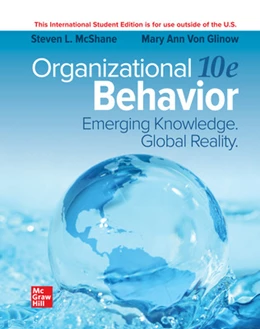 Abbildung von McShane / Von Glinow | Organizational Behavior: Emerging Knowledge. Global Reality ISE | 10. Auflage | 2023 | beck-shop.de