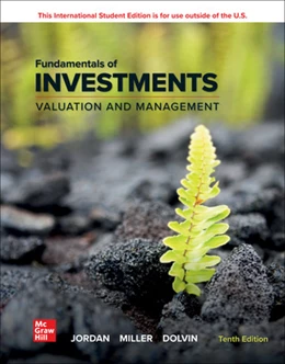 Abbildung von Jordan / Miller | Fundamentals of Investments: Valuation and Management ISE | 10. Auflage | 2023 | beck-shop.de