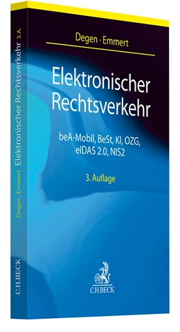 Abbildung von Degen / Emmert | Elektronischer Rechtsverkehr | 3. Auflage | 2025 | beck-shop.de