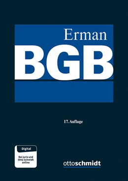 Abbildung von Erman | BGB | 17. Auflage | 2023 | beck-shop.de