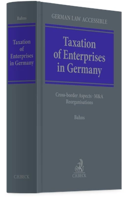 Abbildung von Bahns | Taxation of Enterprises in Germany | 1. Auflage | 2024 | beck-shop.de