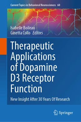 Abbildung von Boileau / Collo | Therapeutic Applications of Dopamine D3 Receptor Function | 1. Auflage | 2023 | beck-shop.de