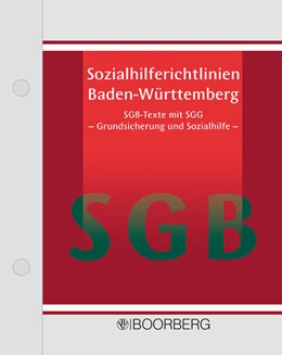 Abbildung von Sozialhilferichtlinien Baden-Württemberg | 1. Auflage | 2024 | beck-shop.de