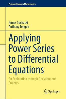 Abbildung von Sochacki / Tongen | Applying Power Series to Differential Equations | 1. Auflage | 2023 | beck-shop.de