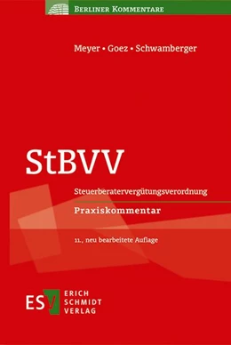 Abbildung von Meyer / Goez | StBVV | 11. Auflage | 2023 | beck-shop.de