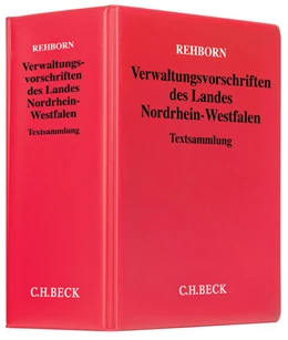 Abbildung von Rehborn | Verwaltungsvorschriften des Landes Nordrhein-Westfalen | 52. Auflage | 2024 | beck-shop.de