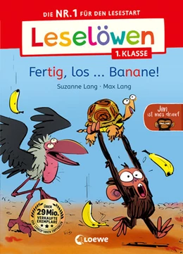 Abbildung von Lang / Loewe Erstlesebücher | Leselöwen 1. Klasse - Jim ist mies drauf - Fertig, los ... Banane! | 1. Auflage | 2023 | beck-shop.de