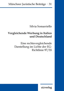 Abbildung von Somarriello | Vergleichende Werbung in Italien und Deutschland | 2. Auflage | 2022 | 31 | beck-shop.de