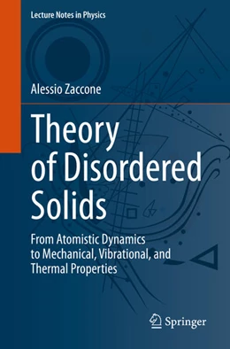 Abbildung von Zaccone | Theory of Disordered Solids | 1. Auflage | 2023 | 1015 | beck-shop.de